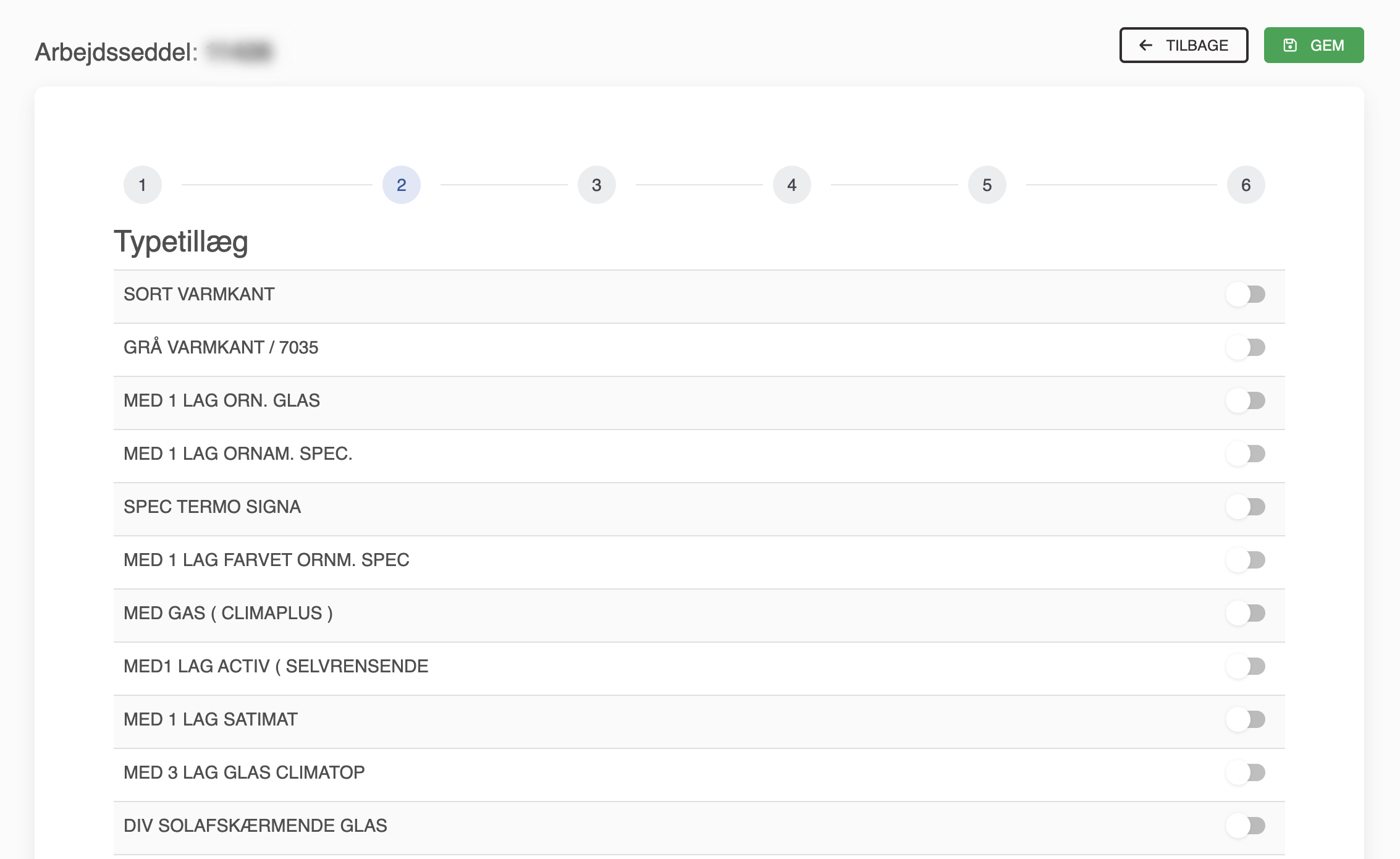 Skift mellem søjler på siden Tillægsmaterialer
