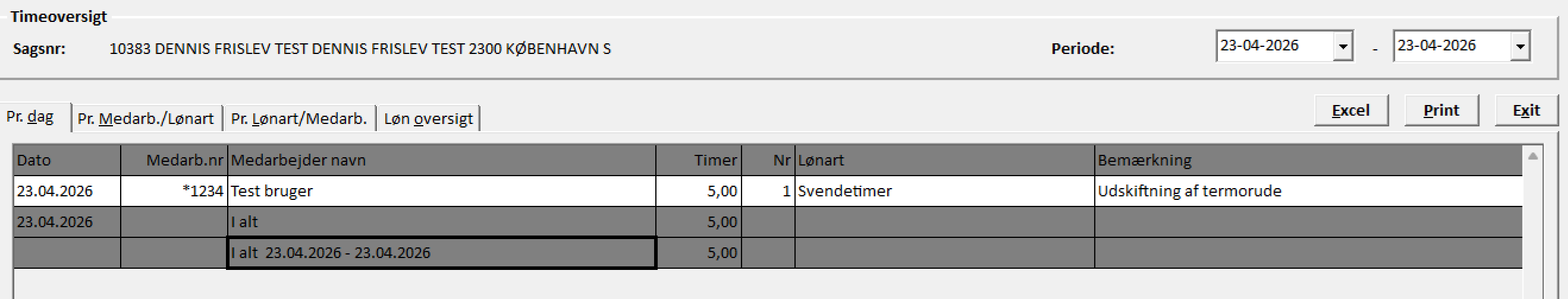 Løntimer